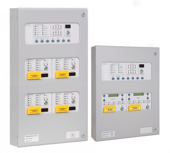 Multi-Area Extinguishant Control Panels Multi-Area Extinguishant Control Panels